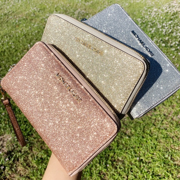 SALE🎁💕Michael Kors glitter Wallet - Picture 3 of 7